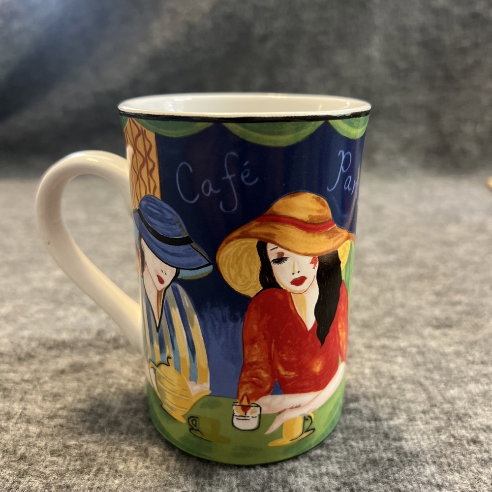 CAFE PARIS 4914 by Sango Women In Cafe Coffee Tea Mug‎ Cup